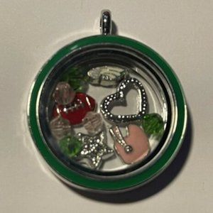 Philadelphia Eagles NFL Memory Charm Locket w/ 22 IN chain NEW